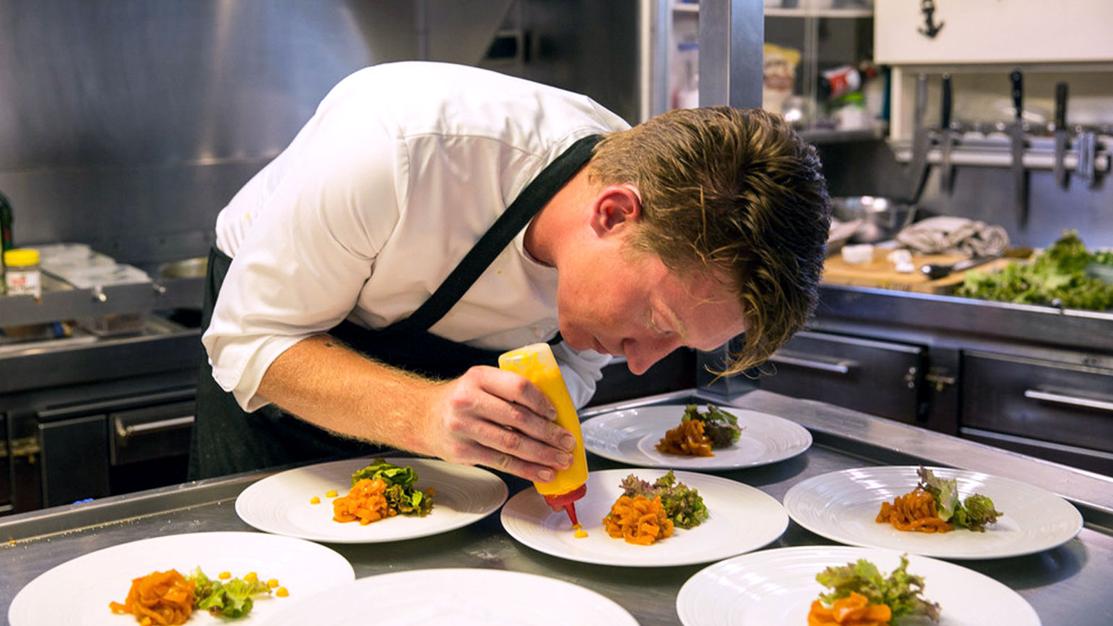 Chef a bordo de um superiate